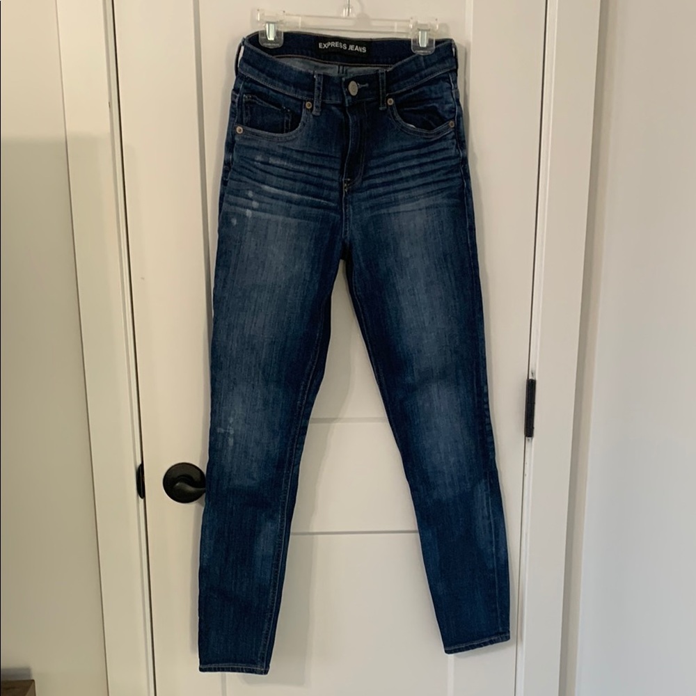 Express Women's Blue Jeans